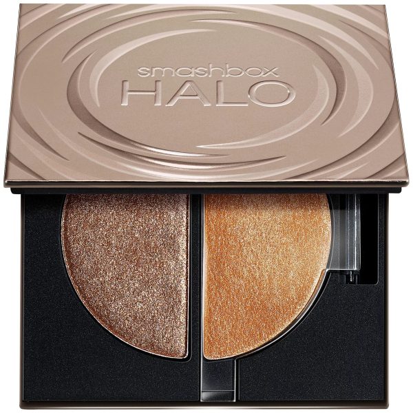 Smashbox, Halo Healthy Glow, Illuminating, Highlighter Palette, Golden Bronze, 5 g