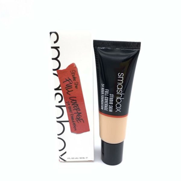 Smashbox, Studio Skin, High Cover, Liquid Foundation, 2.4, Light-Medium Under Tone Warm & Peachy, 30 ml